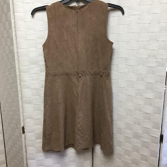 CeCe tan sleeveless mini dress size 2 - Picture 7 of 10